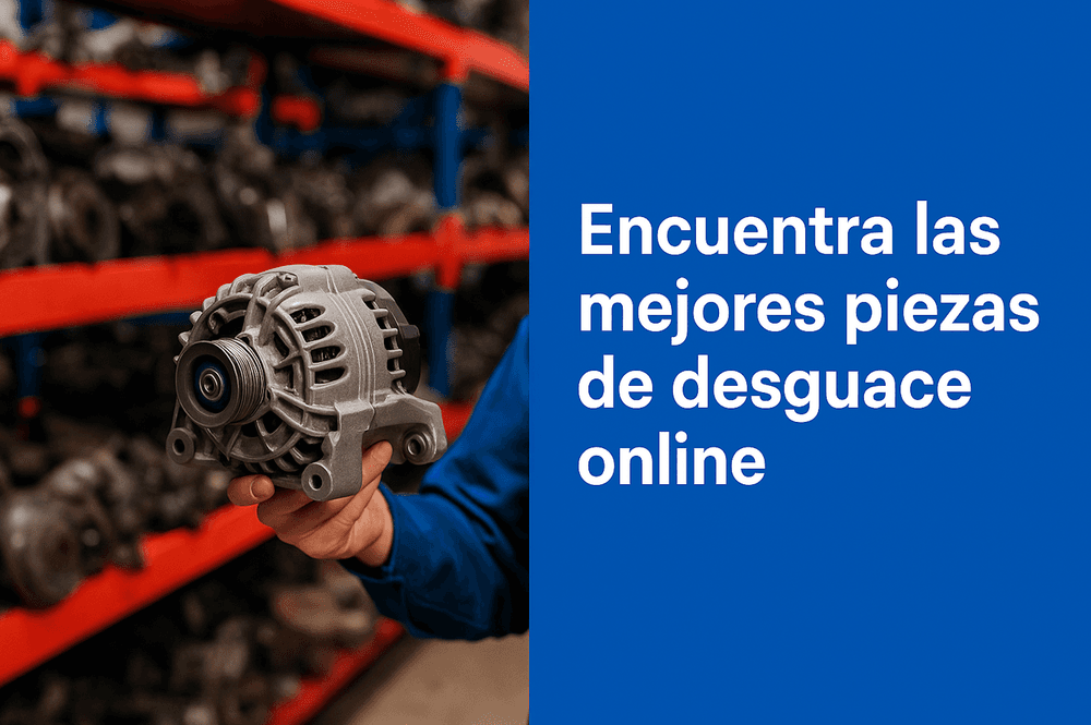 Encuentra las mejores piezas de desguace online: guía completa para comprar recambios usados en España