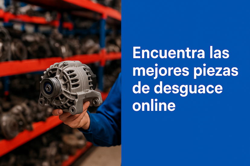 Encuentra las mejores piezas de desguace online: guía completa para comprar recambios usados en España